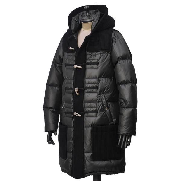 BBR【ビービーアール】ロングダッフルコート LONG 22BB002 261 BLACK ダウン ...