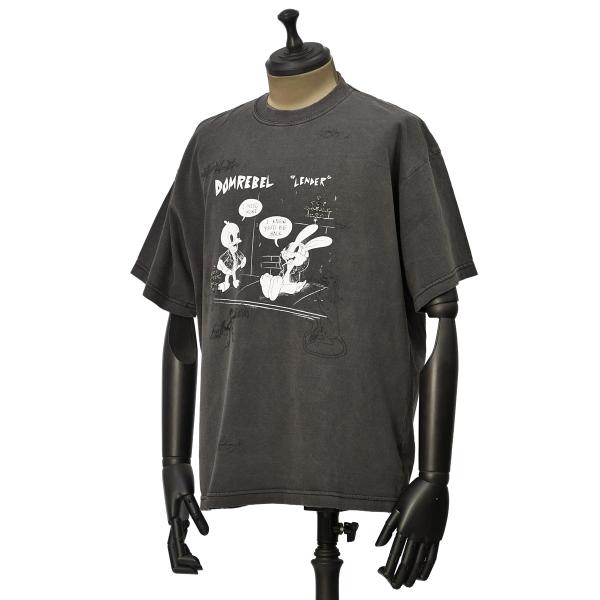DOMREBEL【ドムレーベル】プリントTシャツ LENDER T SHIRT CRYSTALS F...