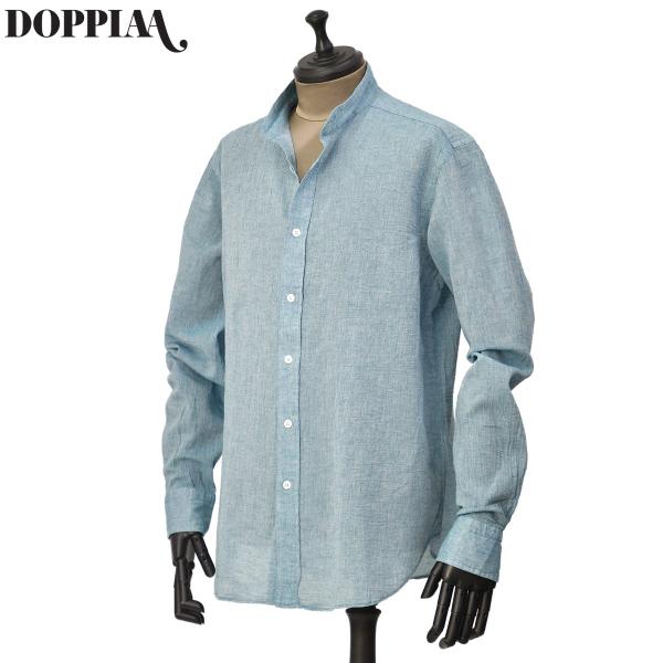 【FINAL SALE 返品交換不可】DOPPIAA【ドッピアアー】バンドカラーシャツ AAMIL ...