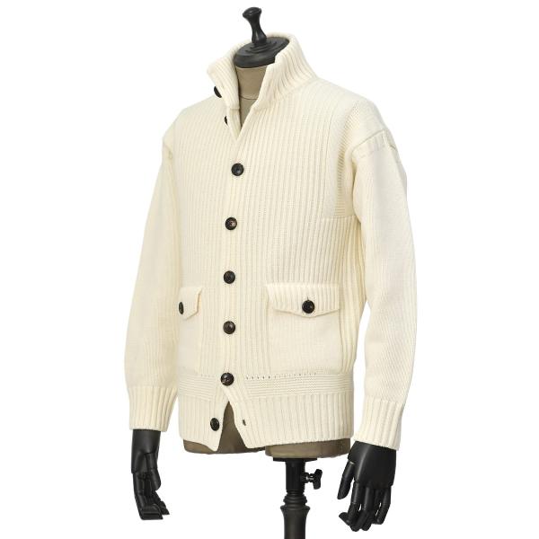 DOPPIAA【ドッピアアー】スタンドカラーニットブルゾン AALMARO X5301 02 PAN...