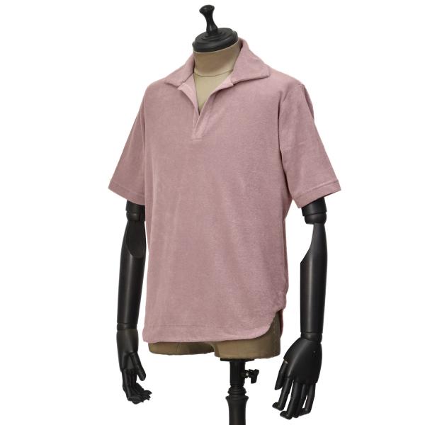 DOPPIAA【ドッピアアー】半袖スキッパーポロシャツ AATTILIO Y4405 72 LILL...