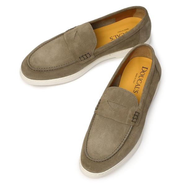 DOUCAL'S【デュカルス】コインローファー DU3275EDO UY009HC30 スウェード ...