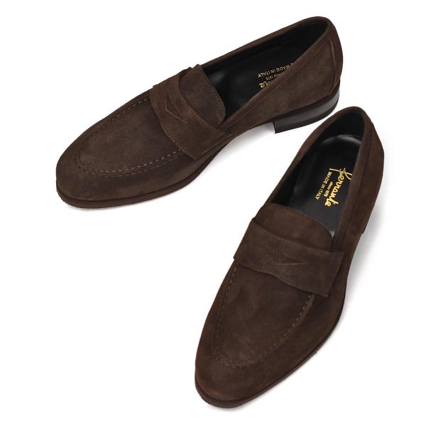 Ferrante【フェランテ】コインローファー ISEO ETON CAMOSCIO FONDENT...