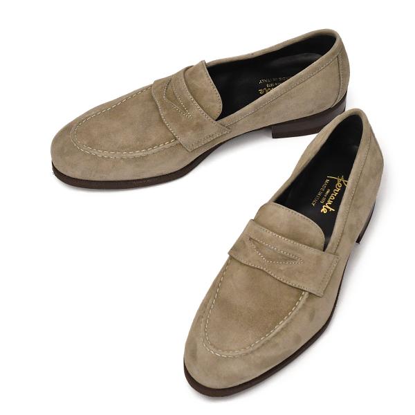 Ferrante【フェランテ】コインローファー ISEO ETON CAMOSCIO TAUPE 0...