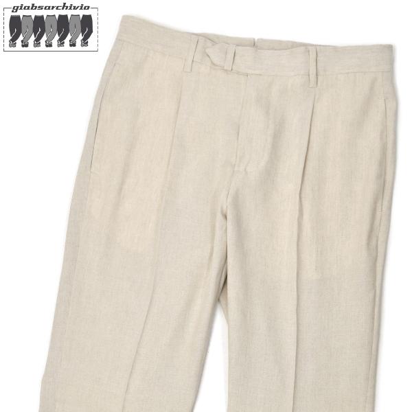 giab's ARCHIVIO【ジャブス アルキヴィオ】 ワンプリーツパンツ DANTE A4360...