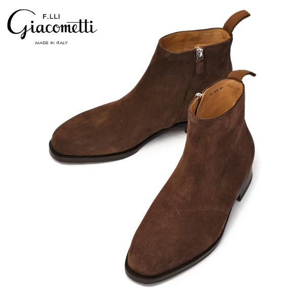 F.LLI Giacometti【フラテッリ ジャコメッティ】サイドジップブーツ FG469 009...