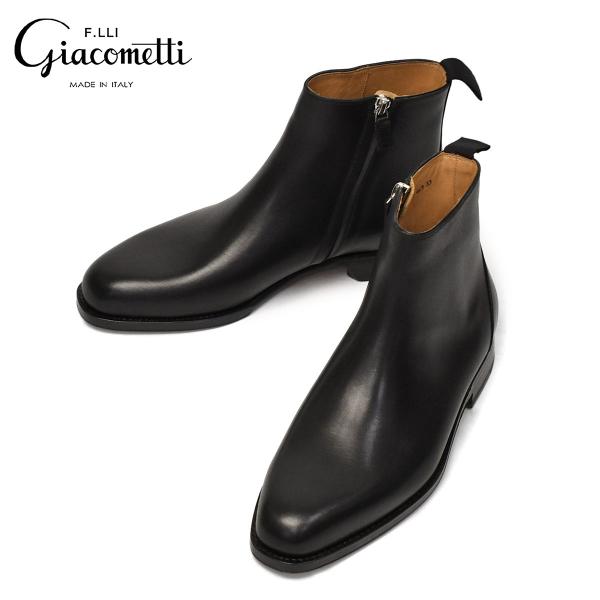 F.LLI Giacometti【フラテッリ ジャコメッティ】サイドジップブーツ FG469 007...