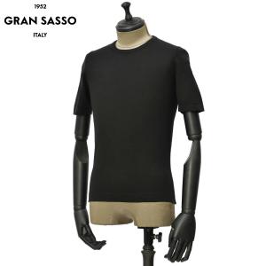 Gran Sasso（グランサッソ） 半袖ニット 57188 18163 メンズ クルー