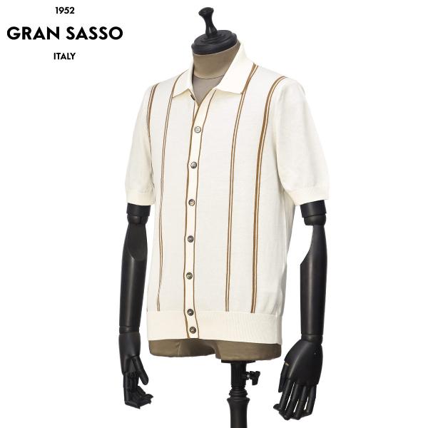 【18日 20時〜 P5倍】GRAN SASSO【グランサッソ】ニットシャツ 59135 18041...