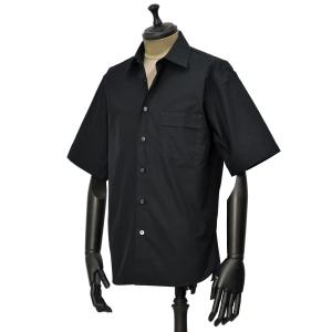 PT TORINO【ピーティートリノ】ショートスリーヴシャツ Shirt 01AL 0990 コットン ブラック｜cinqueunaltro