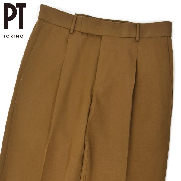 PT TORINO【ピーティートリノ】1プリーツパンツ Edge QUINDICI TO69 016...
