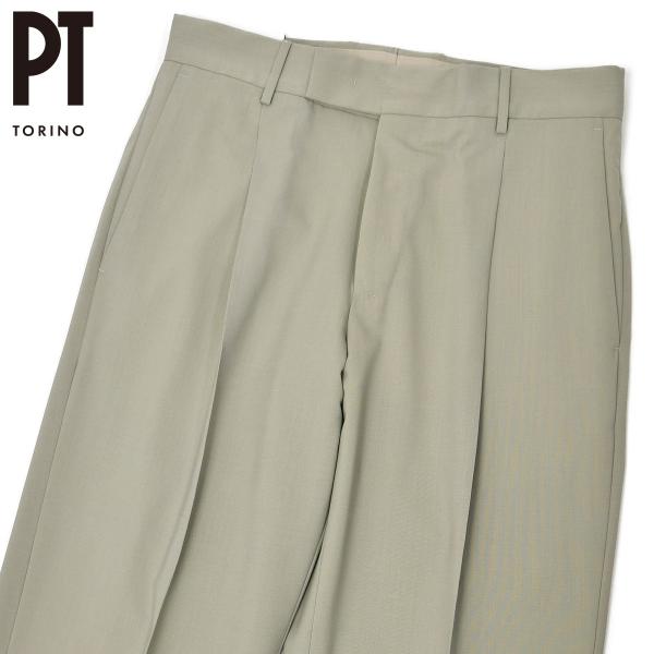 PT TORINO【ピーティートリノ】1プリーツパンツ Edge QUINDICI MA27 043...