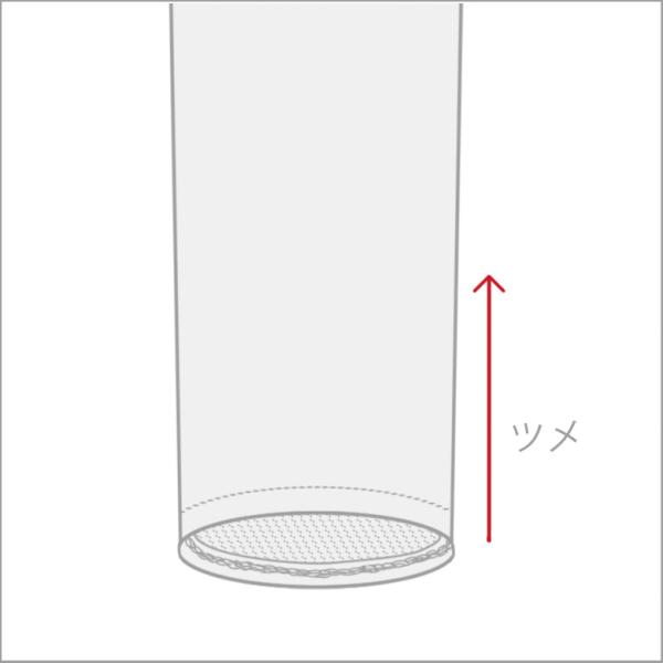 パンツ裾上げ チェーンステッチ仕上げ
