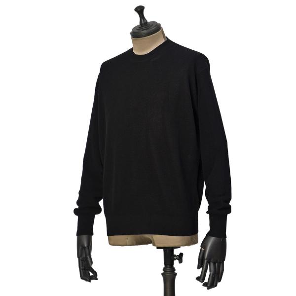 roberto collina【ロベルトコリーナ】クルーネックニット RB11301 09 NERO...