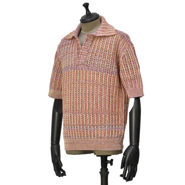 roberto collina【ロベルトコリーナ】スキッパーニット RB27124 30 ROSA ...