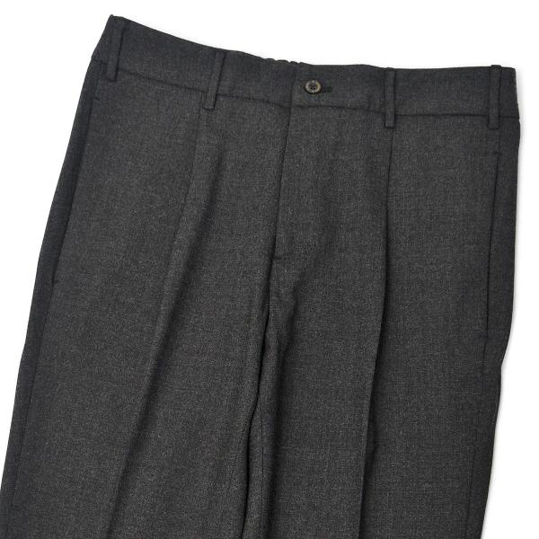 SANTANIELLO【サンタニエッロ】1プリーツパンツ  IRNO E2706 97 ウール ポリ...