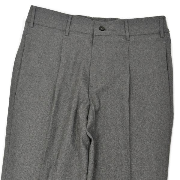 SANTANIELLO【サンタニエッロ】1プリーツパンツ  IRNO E2706 90 ウール ポリ...