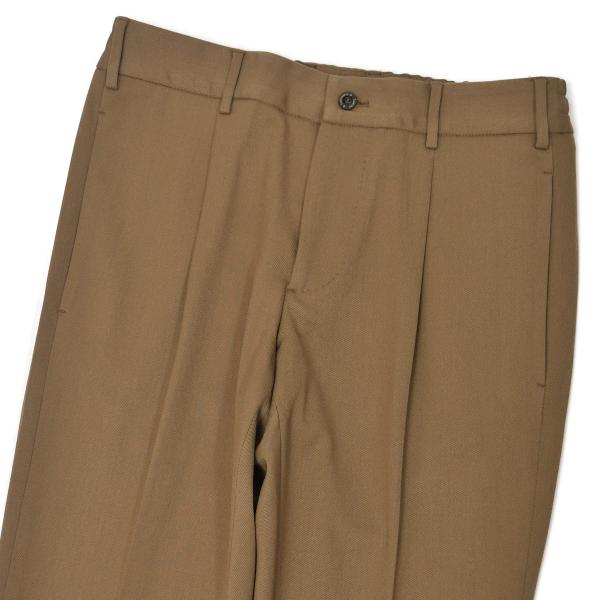 SANTANIELLO【サンタニエッロ】1プリーツパンツ  IRNO E2968 15 ウール ギャ...