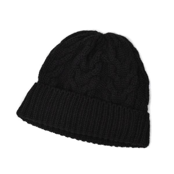 Settefili Cashmere【セッテフィーリ カシミア】ケーブルニットキャップ AB4 M....