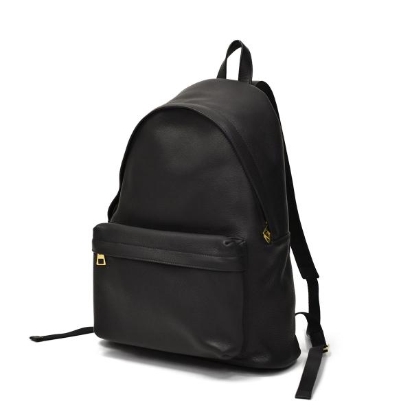 S.MANO【エス マーノ】バックパック DAY PACK SMN008 キップレザー ブラック