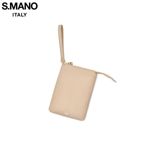 S.MANO【エス マーノ】ジップサコッシュバッグ ZIP SHOULDER SMN020 キップレ...