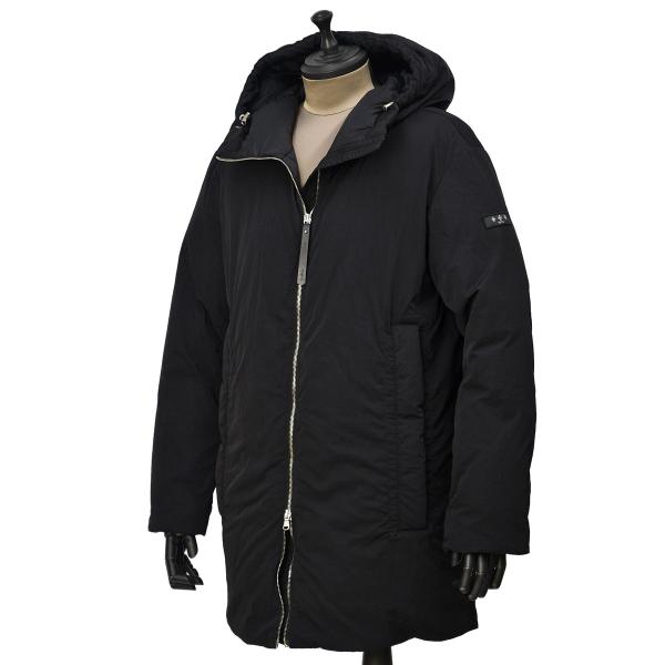 TATRAS【タトラス】フーデットダウンブルゾン EDUALDO ナイロン ブラック