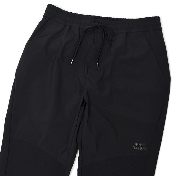 TATRAS【タトラス】バイカーパンツ RACCIANO ナイロン ストレッチ ブラック