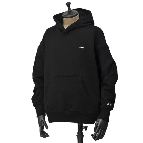 TATRAS【タトラス】フーディスウェット AGUILA コットン ブラック