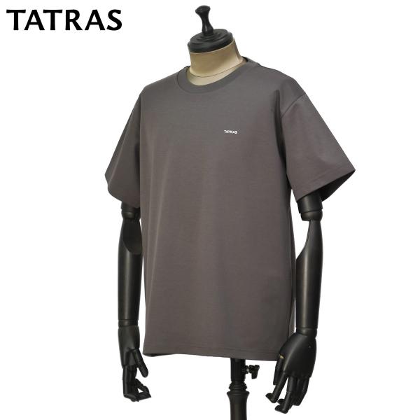 TATRAS【タトラス】Tシャツ SELO コットン チャコールグレー