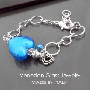 ベネチアンガラスブレスレット イタリア製 ムラー...の商品画像