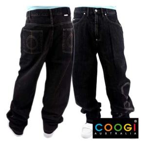 【SALE】COOGI White Logo Denim Pants クージー ホワイトロゴ デニムパンツ｜cio