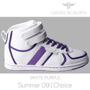 【SALE】CR8 CR3929 DICOCO Choice White/Purple クリエイティブレクリエーション ディココ チョイス ホワイト/パープル｜cio