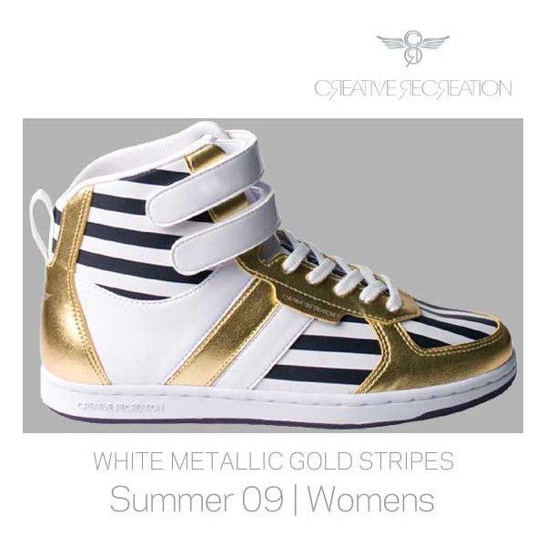 【SALE】クリエイティブレクリエーション ディココ ウィーメンズ ホワイト/メタリックゴールド/ス...