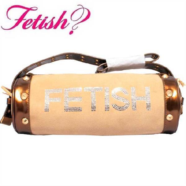 フェティッシュ レディース バッグ H091W ミニダッフル フェティッシュ クリスタル タン ブロ...