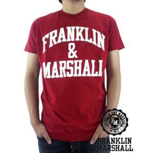 【SALE】Franklin＆Marshall TSMC020 JerseyRoundNeck Sc...