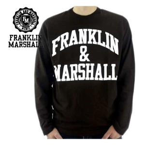 【SALE】Franklin＆Marshall L/S TEE JerseyRoundNeck Blown フランクリンアンドマーシャル L/S Tシャツ ジャージー ラウンド ネック ロング ブラウン｜cio