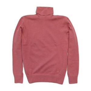 【SALE】GAS TALLEN PLAIN L/S TURTLENECK SWEATER Deep Rose ガス ベーシック タレン プレーン L/S タートルネック セーター ディープ ローズ｜cio