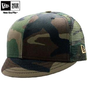 ニューエラ キャップ トラッカー メッシュ 505 プレート アンパイア キャップ ウッドランド カモ New Era Cap TRUCKER MESH 505 Plate Umpire Cap Woodland Camo｜cio