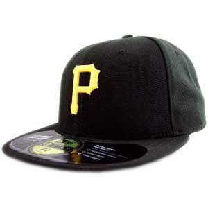ニューオーセンティック オンフィールド ゲーム ピッツバーグ パイレーツ ブラック New Era Cap NEW AUTHENTIC ON FIELD Game Pittsburgh Pirates Black/Yellow｜cio