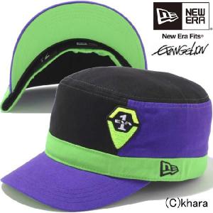 ヱヴァンゲリヲン×ニューエラ ワークキャップ WM01 初号機 ブラック パープル ライム Evangelion×New Era Work Cap WM01 Shogouki Black Purple Lime