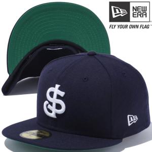 ニューエラ 5950キャップ ホワイトロゴ MiLB サンノゼ ジャイアンツ ネイビー ホワイト New Era 59FIFTY Cap White Logo MiLB San Jose Giants Navy｜cio