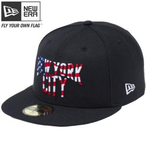 ニューエラ 5950キャップ マルチロゴ ニューヨークシティ スターズアンドストライプス ブラック New Era 59FIFTY Cap Multi Logo New York City｜cio