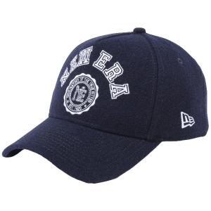 ニューエラ 940 エーフレームトラッカー キャップ カレッジロゴ ネイビーメルトン スノーホワイト New Era 9FORTY A-Frame Trucker College Logo Navy Melton｜cio