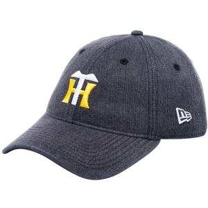 ニューエラ 920キャップ クローズストラップ 阪神タイガース ウォッシュドブラックデニム New Era 9TWENTY Cap Cloth Strap Hanshin Tigers｜cio