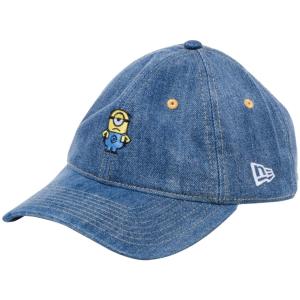 ミニオンズ×ニューエラ 9THIRTY キャップ クローズストラップ メル ウォッシュドデニム ホワイト Despicable Me Minion×New Era 9THIRTY Cap Cloth Strapの商品画像