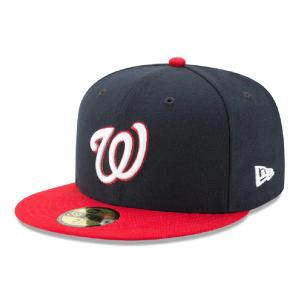 ニューエラ 59FIFTY MLBオンフィールド ワシントン・ナショナルズ オルタネイト ネイビー スカーレット 1個 New Era ACPERF WASNAT ALT 23J｜cio