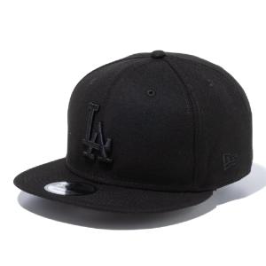 ニューエラ 9FIFTY ロサンゼルス・ドジャース ブラック ブラック ブラック New Era 950 LOSDOD BLK BLK 23J LOS ANGELES DODGERS OSFM｜cio