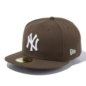 ニューエラ 59FIFTY ニューヨーク・ヤンキース ブラウン ホワイト ブラウン 1個 New Era 5950 NEYYAN BRN SWHT 23J NEW YORK YANKEES｜cio