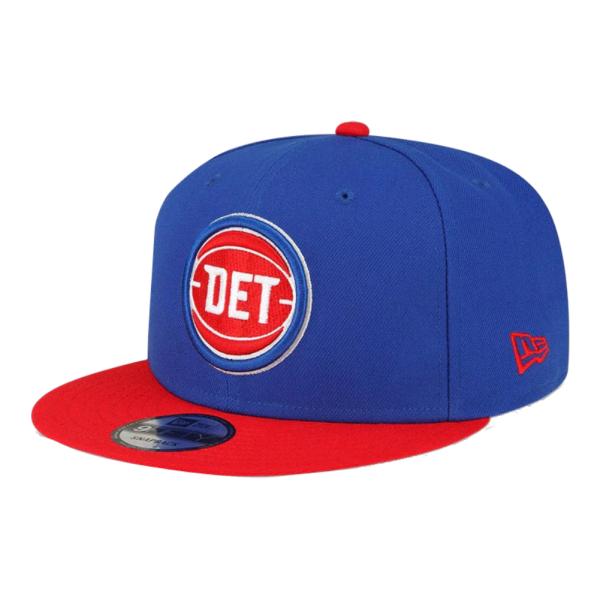 ニューエラ 9FIFTY デトロイト・ピストンズ ブルー レッドバイザー 1個 New Era NB...