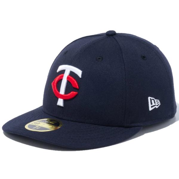 ニューエラ LP 59FIFTY MLBオンフィールド ミネソタ・ツインズ ホーム ネイビー 1個 ...